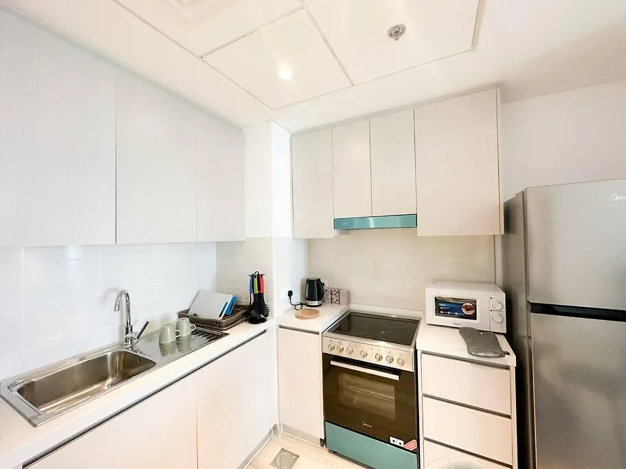 شقة Charming 1Bdr 5Minstoairport Yas Water'S Edge 620 أبو ظبي